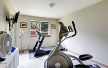 The Birches home gym construction leads