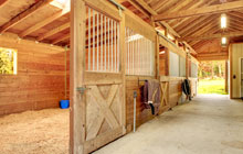 The Birches stable construction leads
